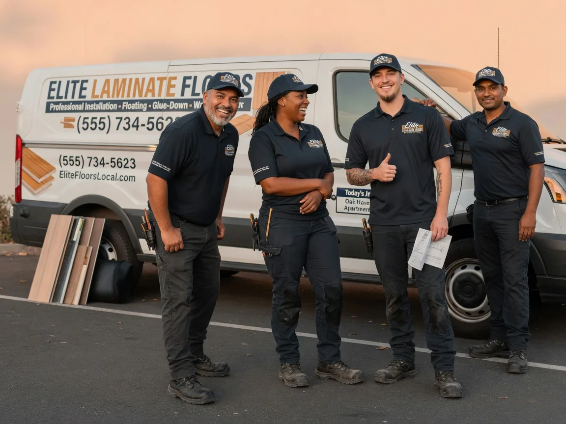 Laminate flooring installation company in Big Bay, MI